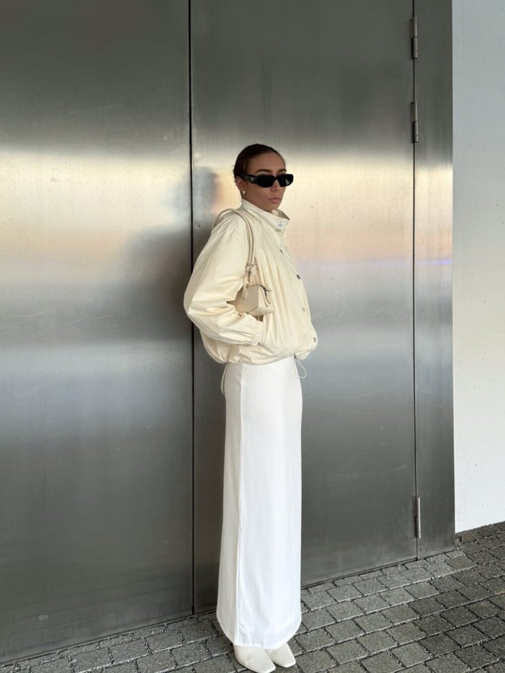 Na-kd High Neck Jacket Offwhite size 34 - Picture 4 of 6